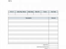 90 How To Create Blank Invoice Template In Excel For Free with Blank Invoice Template In Excel