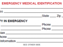 90 Online Free Printable Emergency Card Template Templates by Free Printable Emergency Card Template
