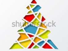 90 Printable Christmas Card Tree Template Photo with Christmas Card Tree Template
