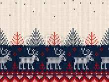 90 Report Christmas Sweater Card Template for Ms Word by Christmas Sweater Card Template