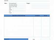 90 Report Hourly Invoice Template Doc Photo for Hourly Invoice Template Doc