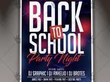 90 Standard Back To School Party Flyer Template Free Download Templates with Back To School Party Flyer Template Free Download