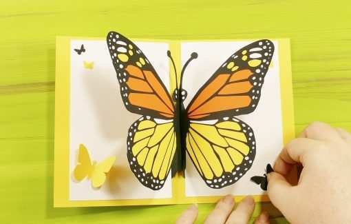 90 Standard Pop Up Card Butterfly Tutorial Templates by Pop Up Card Butterfly Tutorial