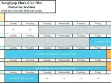 Production Schedule Template Xls