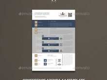 90 The Best Conference Agenda Template Indesign Templates for Conference Agenda Template Indesign