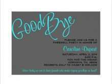 90 The Best Free Printable Goodbye Card Template PSD File by Free Printable Goodbye Card Template