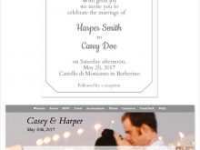 90 The Best Wedding Card Email Template Layouts by Wedding Card Email Template