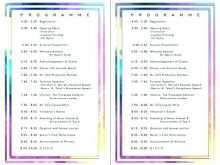 90 Visiting Party Program Agenda Template Layouts with Party Program Agenda Template
