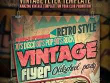 90 Visiting Vintage Flyer Template Photo with Vintage Flyer Template