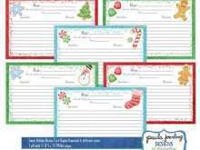 91 Adding Christmas Recipe Card Template Pdf For Free with Christmas Recipe Card Template Pdf
