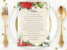 91 Best Christmas Menu Card Template Free Now by Christmas Menu Card Template Free