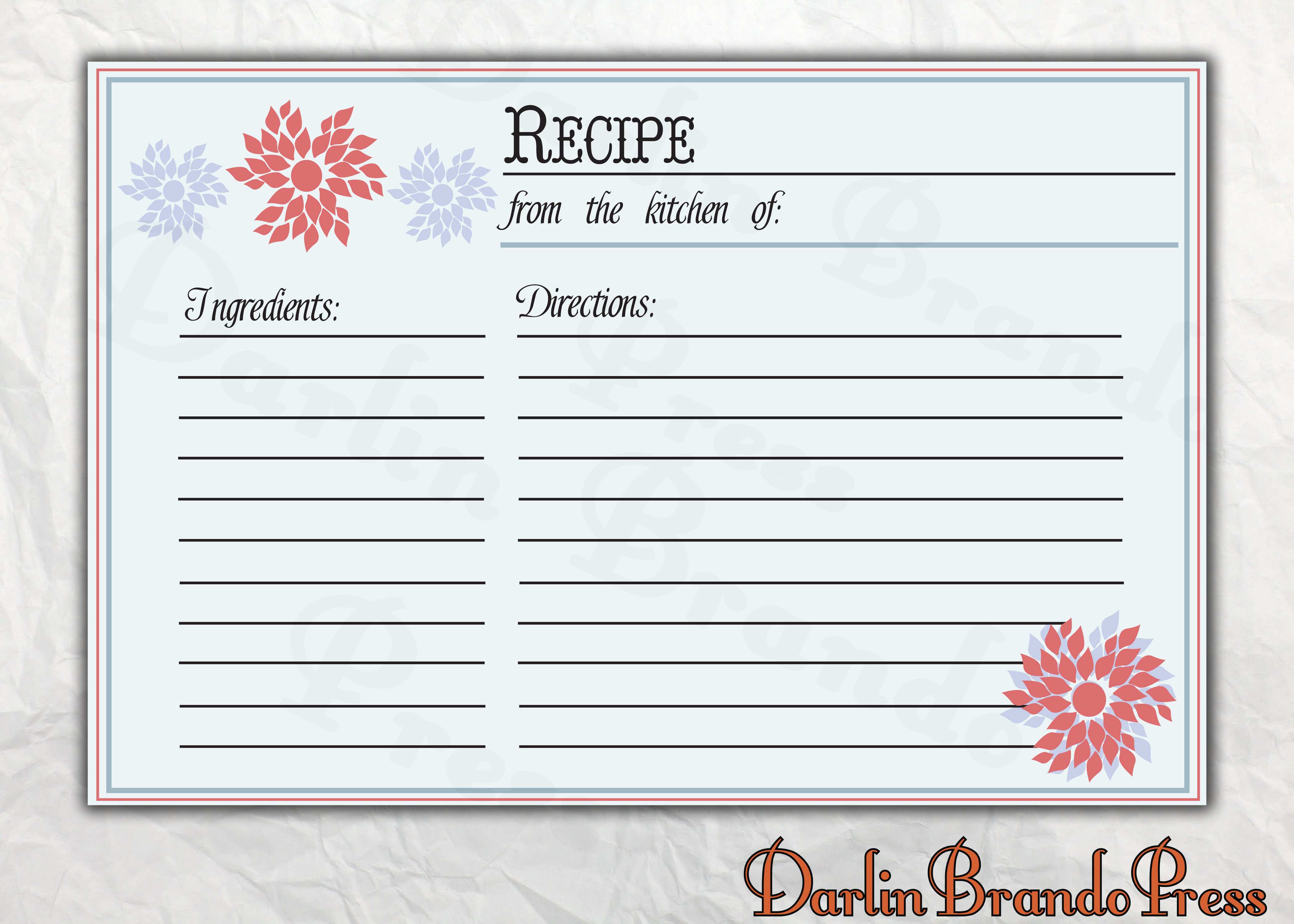 91 Best Thanksgiving Recipe Card Template For Word Layouts with Thanksgiving Recipe Card Template For Word