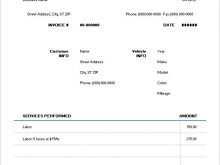 91 Blank Car Repair Invoice Template Pdf Now by Car Repair Invoice Template Pdf