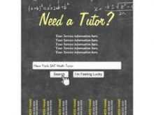 91 Blank Math Tutoring Flyer Template For Free with Math Tutoring Flyer Template