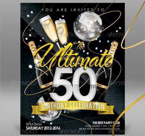 50Th Birthday Invitations Template from legaldbol.com
