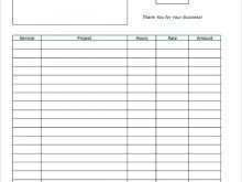 91 Create Blank Invoice Template For Excel for Blank Invoice Template For Excel