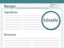 91 Create Recipe Card Template In Word Photo with Recipe Card Template In Word