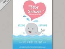 91 Creating Baby Shower Name Card Template PSD File with Baby Shower Name Card Template