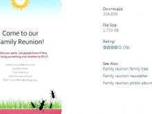 91 Creating Family Reunion Flyer Template Free Layouts by Family Reunion Flyer Template Free