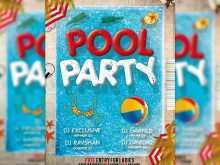 91 Creating Pool Party Flyer Template Free Formating by Pool Party Flyer Template Free