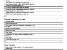 91 Creating Travel Planning Checklist Template PSD File with Travel Planning Checklist Template