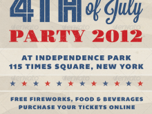 91 Creative Free 4Th Of July Flyer Templates Maker with Free 4Th Of July Flyer Templates