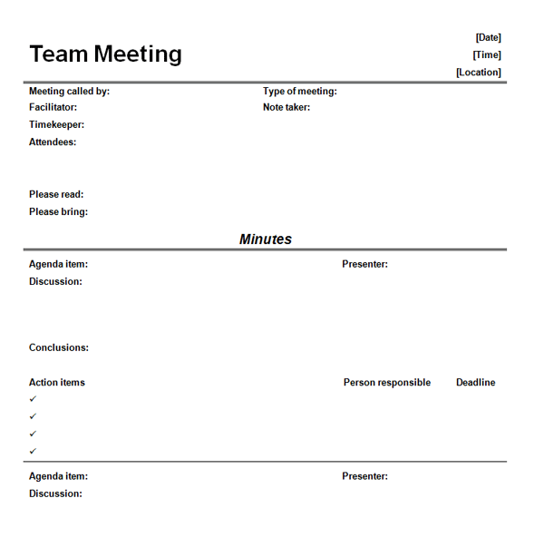 91 Creative Meeting Agenda Template For Hsc in Word by Meeting Agenda Template For Hsc