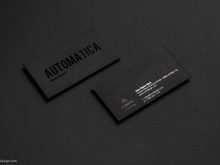 91 Creative Name Card Black Template PSD File for Name Card Black Template