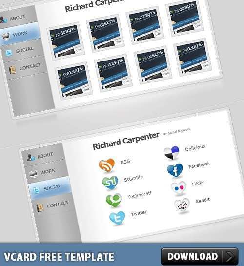 91 Creative Vcard Psd Template Free With Stunning Design for Vcard Psd Template Free