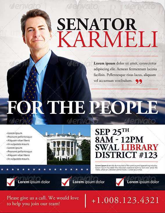 91 Customize Our Free Free Political Campaign Flyer Templates for Ms Word for Free Political Campaign Flyer Templates