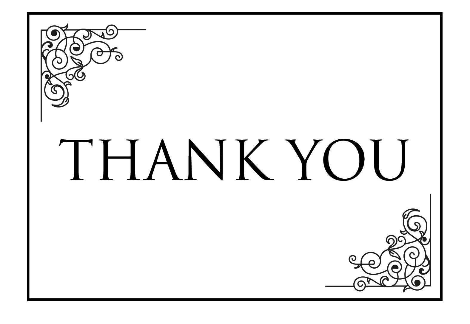 91 Customize Our Free Vintage Thank You Card Template Layouts for ...