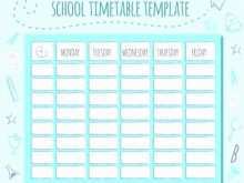 91 Customize School Schedule Template Cute For Free by School Schedule Template Cute