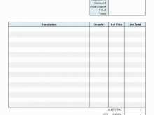 Australian Company Invoice Template