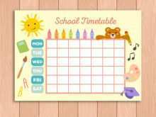 91 Format School Schedule Template Cute Layouts with School Schedule Template Cute