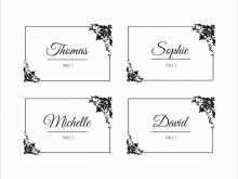 91 Format Tent Card Name Tag Template for Ms Word by Tent Card Name Tag Template