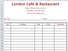 91 Free Hotel Food Invoice Template in Word with Hotel Food Invoice Template