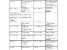 91 Free Interview Schedule Template Pdf in Word by Interview Schedule Template Pdf