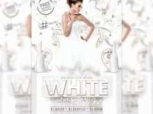 91 Free Printable All White Party Flyer Template Free PSD File with All White Party Flyer Template Free