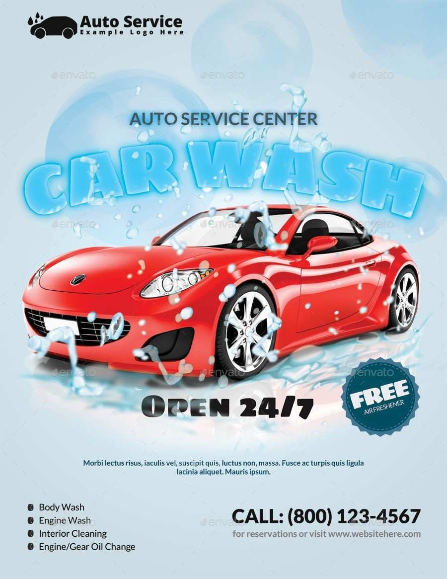 91 How To Create Car Wash Flyers Templates Maker for Car Wash Flyers Templates