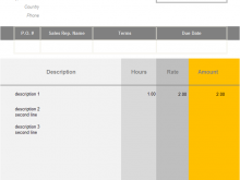 91 Online Hourly Pay Invoice Template Layouts with Hourly Pay Invoice Template