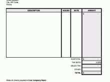 91 Online Personal Invoice Template Free Photo with Personal Invoice Template Free