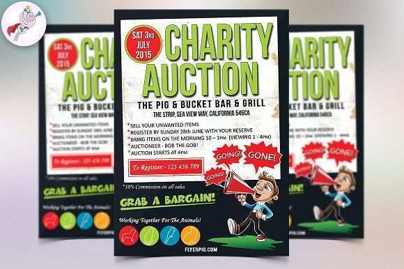 91 Printable Auction Flyer Template Now with Auction Flyer Template