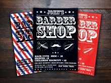 91 Printable Barber Shop Flyer Template Free Photo for Barber Shop Flyer Template Free