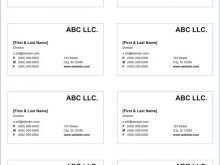 91 Printable Business Card Template In Word For Mac by Business Card Template In Word For Mac