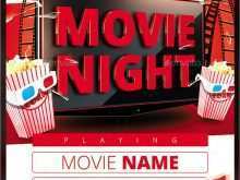 91 Printable Free Movie Night Flyer Template in Photoshop with Free Movie Night Flyer Template