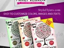 91 Printable Free Printable Family Reunion Flyer Templates With Stunning Design by Free Printable Family Reunion Flyer Templates