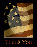 91 Printable Police Officer Thank You Card Template Photo for Police Officer Thank You Card Template