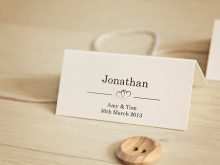 91 Standard Name Card Template Wedding Tables Photo by Name Card Template Wedding Tables