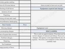 91 The Best Lawn Care Invoice Template Pdf Maker by Lawn Care Invoice Template Pdf