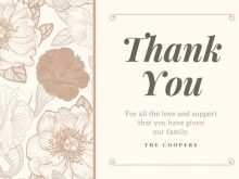 91 The Best Thank You Card Templates For Funeral PSD File by Thank You Card Templates For Funeral